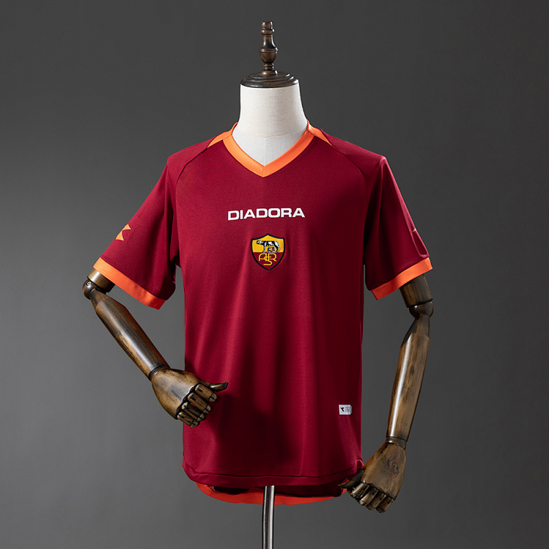 Camiseta retro de local de la Roma 06-07 Tallas S-XXL